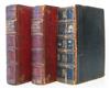 ASTRONOMY  ALMANACS.  Group of 3 volumes containing English almanacs for the years 1715, 1716, and 1745,